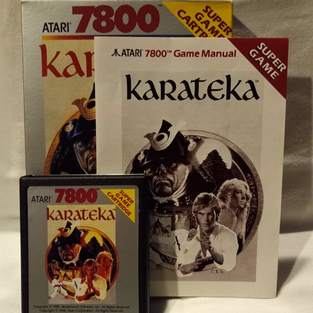KARATEKA CIB - ATARI 7800 UN-Tested - Picture 6 of 6